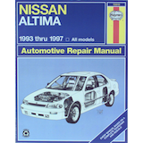 Nissan Altima 1993 thru 2006Haynes Repair Manual, 72015 Front_Flat