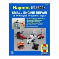 Haynes Techbook Small Engine Repair Manual, 5.5 to 20 HP Front_Flat
