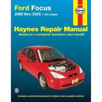 Ford Focus 2000 thru 2005 Haynes Repair Manual, 36034 Front_Flat