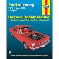 Manuel de réparation automobile Haynes, Ford Mustang 1964 à 1973, 36048 Front_Flat