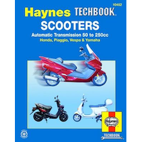 Haynes Techbook for Scooters Front_Flat