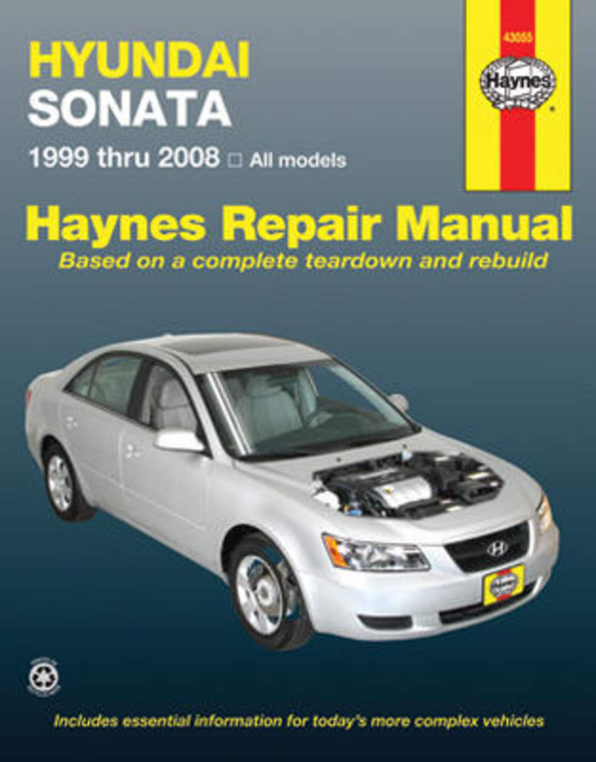 Haynes Repair Manuals, Hyundai Sonata Front_Flat