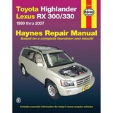 Toyota Highlander and Lexus RX300/330 1999 thru 2006 Haynes Repair Manual, 92081 Front_Flat