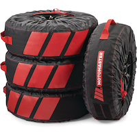 MotoMaster Universal Tire Covers, One Size, 4-pk Front_Flat
