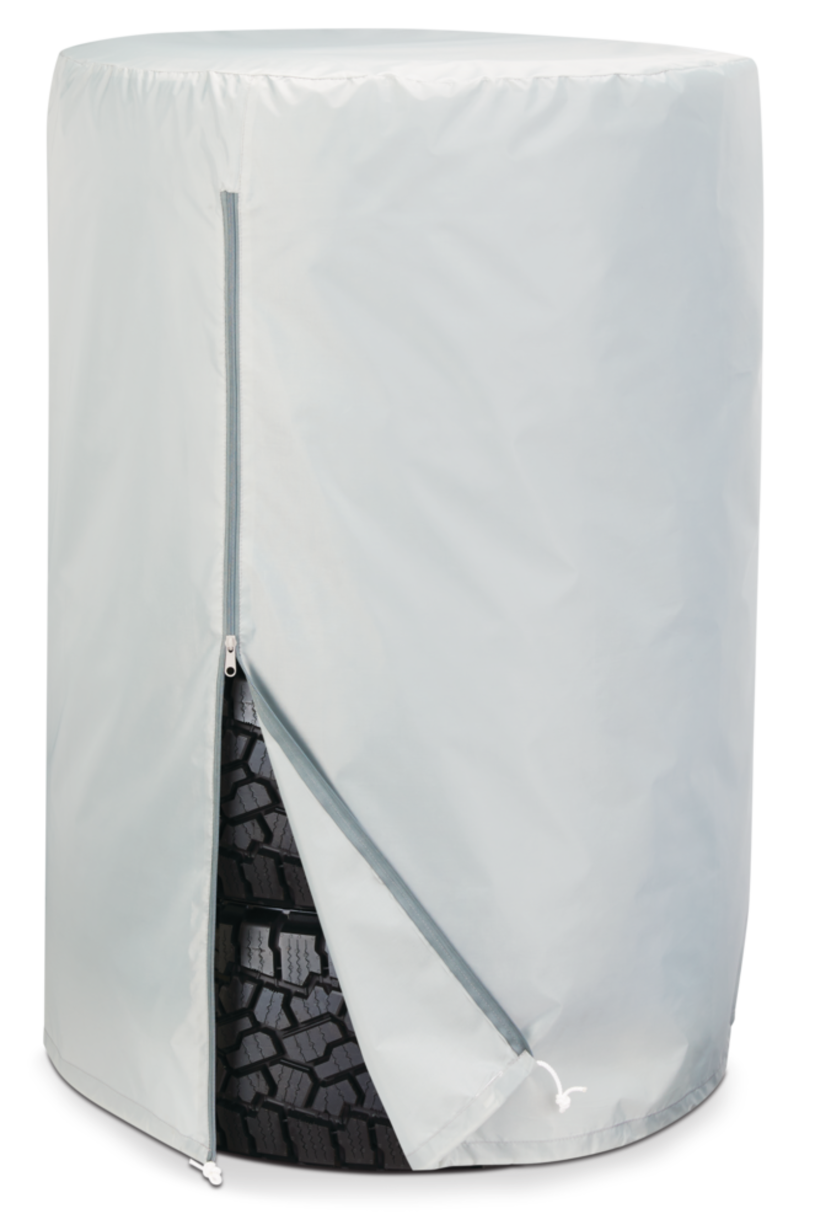 Certified Stack Tire Cover, L/XL Front_Three_Fourths_Angled_Left