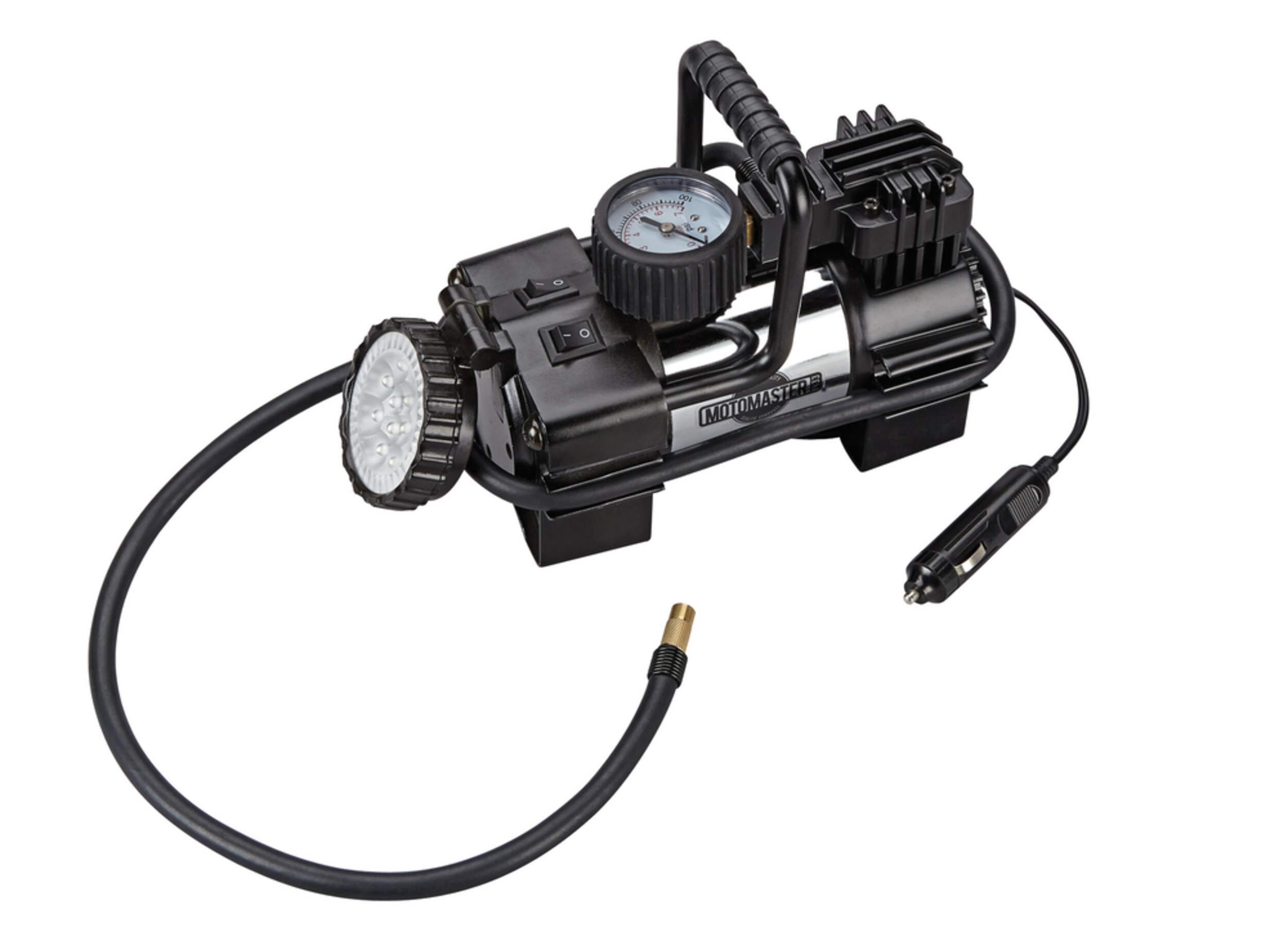 MotoMaster Air Compressor with Adjustable Light Canadian Tire