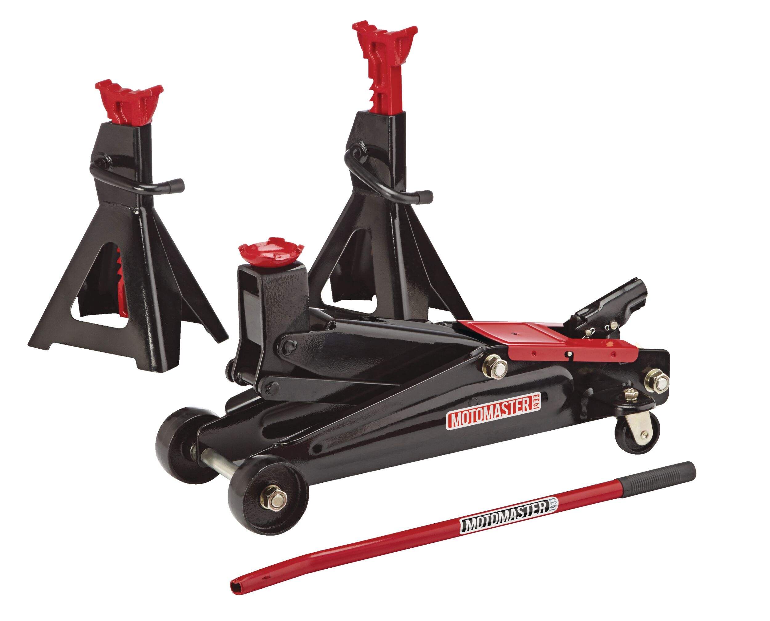 MotoMaster HeavyDuty Floor Jack & Stand Combo for Truck & SUV, 3Ton