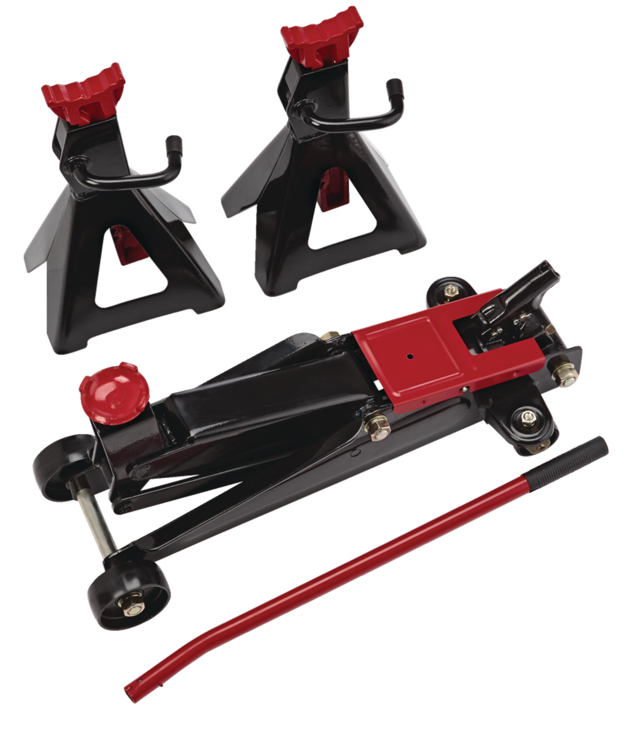 MotoMaster HeavyDuty Floor Jack & Stand Combo for Truck & SUV, 3Ton