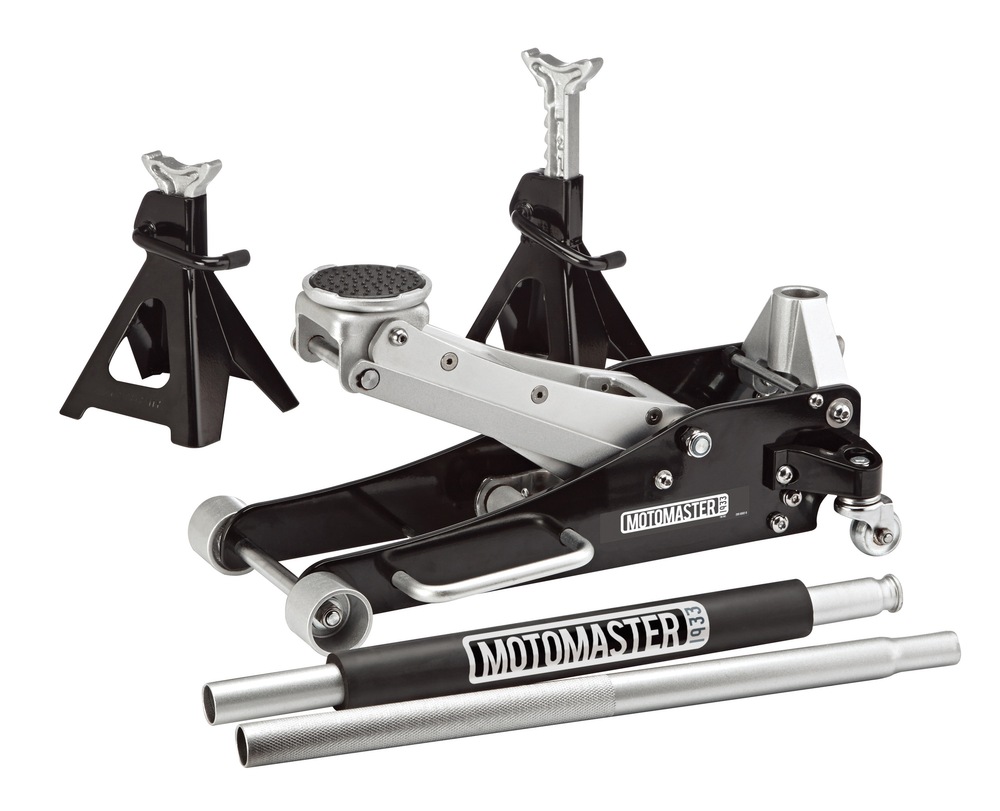 Tréteau et cric à profil bas en aluminium et acier, 2 tonnes Canadian