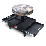 Tabouret roulant STP, camouflage Front_Angled_Left