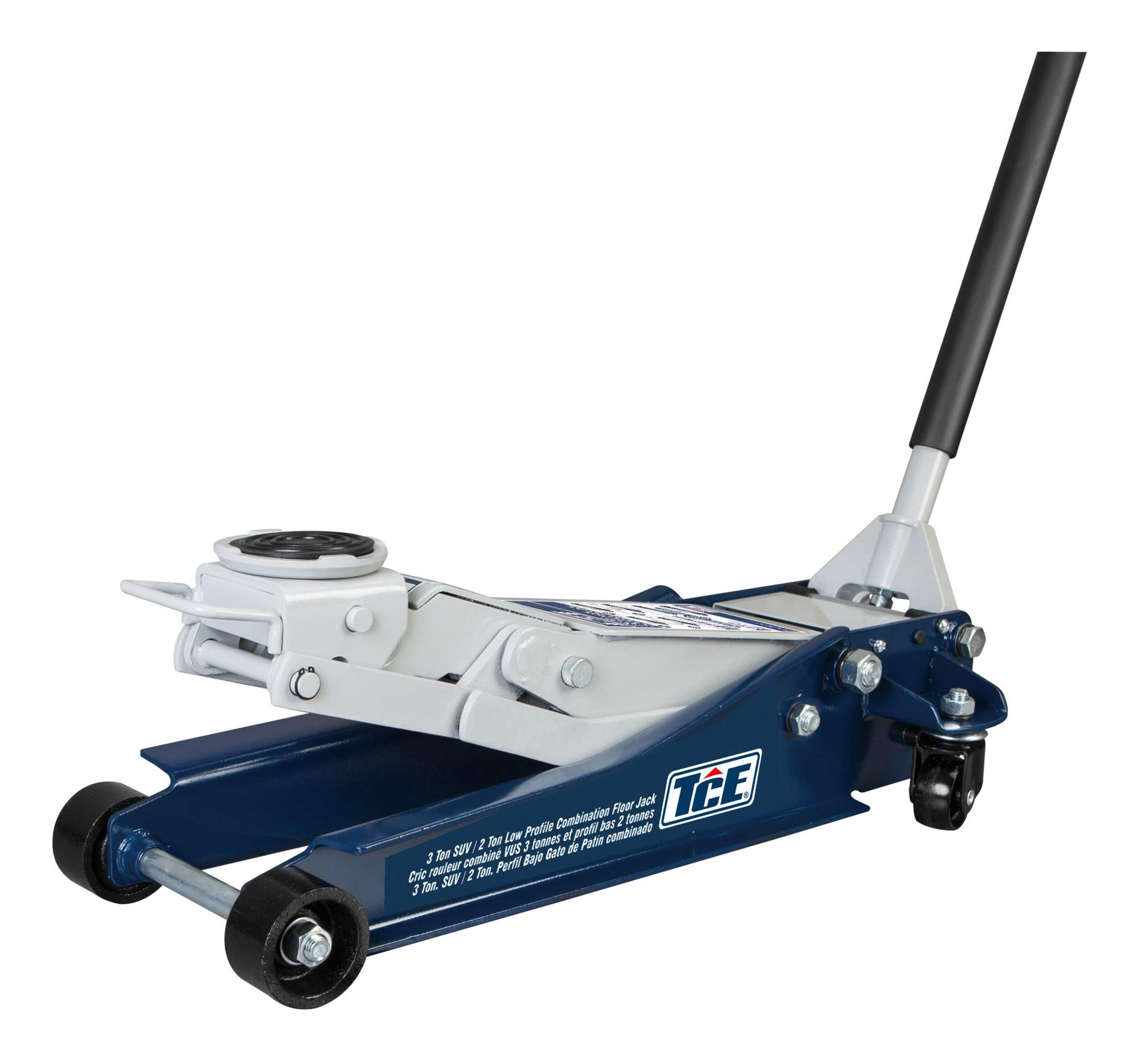 TCE® Low Profile/SUV Floor Jack, 2-Ton/3-Ton CloseUp