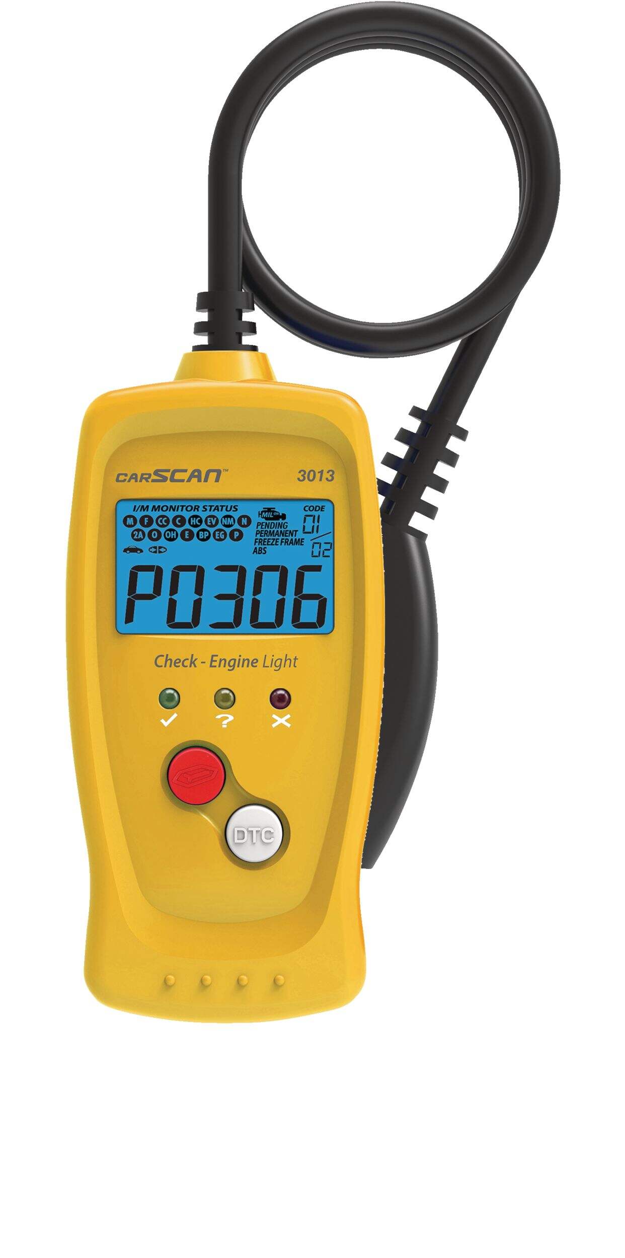 Innova 3013 OBD2 Vehicle Code Reader / Scan Tool Front_Flat