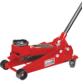 Big Red Hydraulic 3 Ton Floor Jack Front_Three_Fourths_Angled_Left