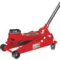 Big Red Hydraulic 3 Ton Floor Jack Front_Three_Fourths_Angled_Left