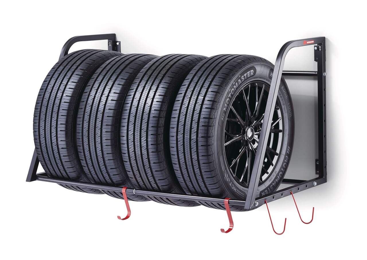 Support de pneus mural pour 8 pneus accessoires pour pneus support