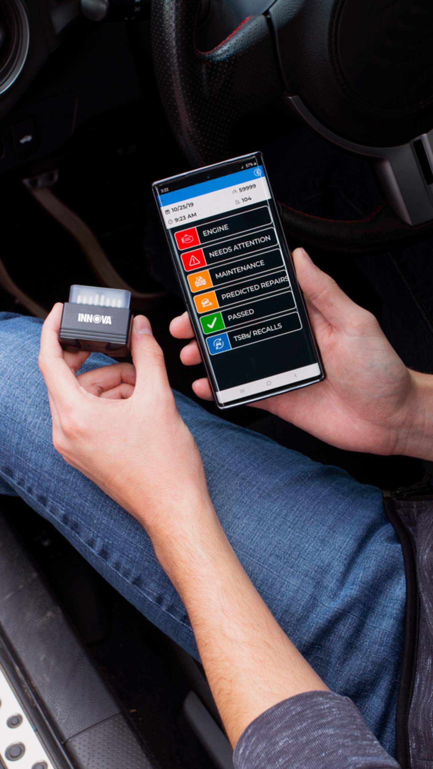 Innova 3215RS FixAssist OBD2 Bluetooth Code Reader Dongle Canadian Tire