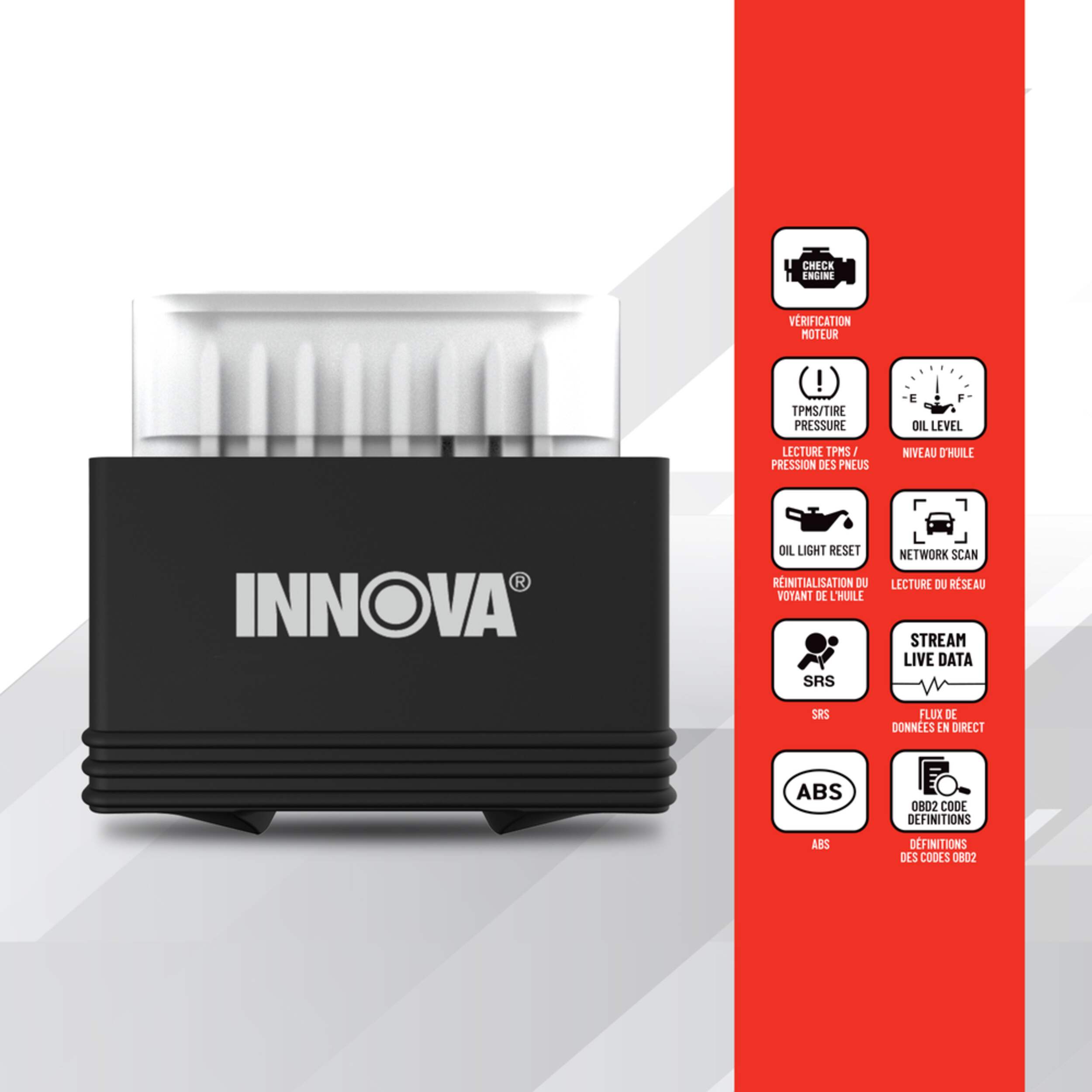 Innova 3215RS FixAssist OBD2 Bluetooth Code Reader Dongle Canadian Tire