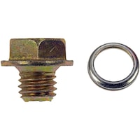 Dorman 090-078CD Steel Transmission Oil Drain Plug with Gasket, M10-1.50, Head Size 14mm Composite_or_Mixed