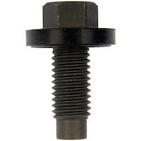 Dorman 090-153CD Steel Engine Oil Drain Plug with Gasket, M12-1.75, Head Size 15mm Front_Flat