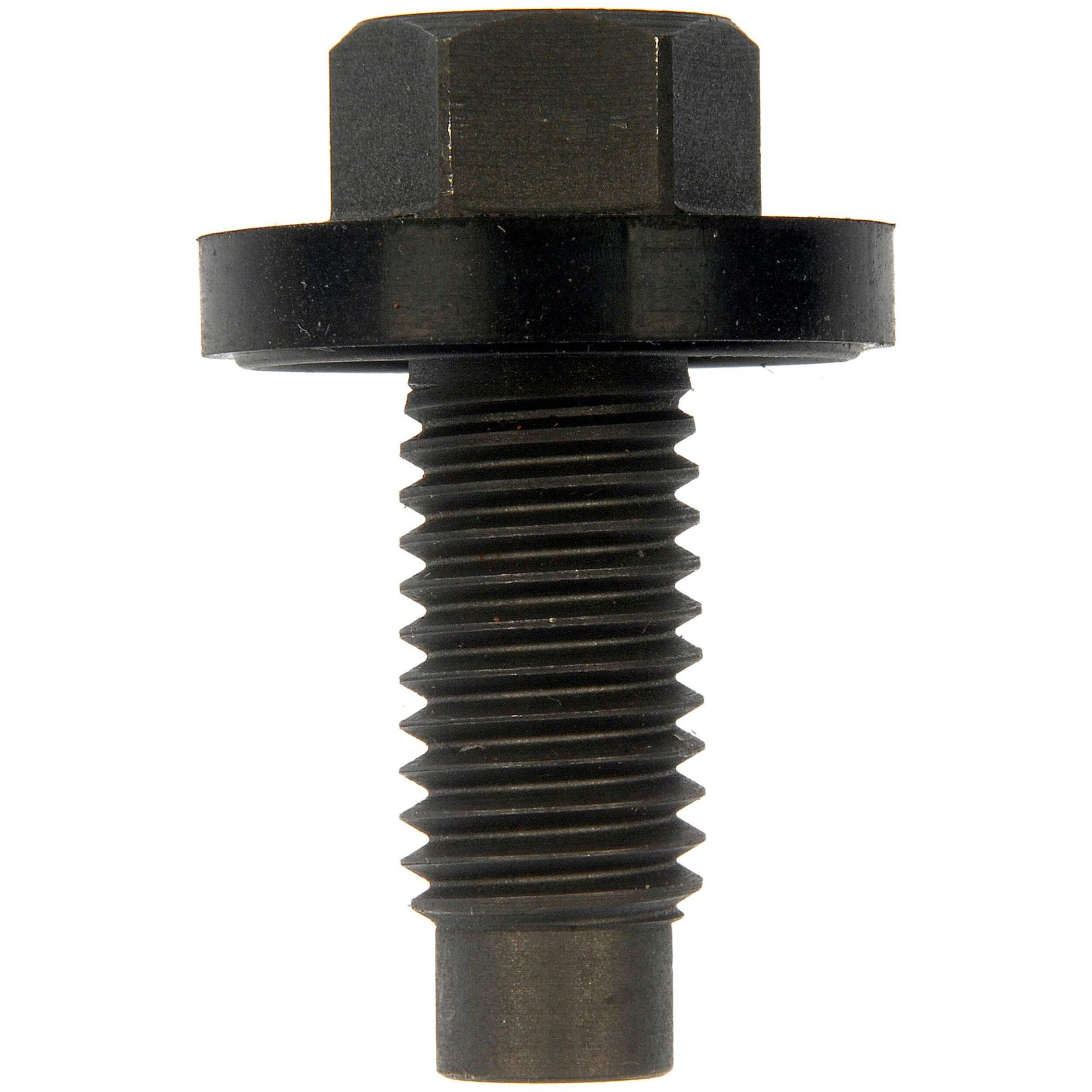 Dorman 090-153CD Steel Engine Oil Drain Plug with Gasket, M12-1.75, Head Size 15mm Front_Flat