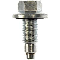 Dorman 090-936CD Steel Engine Oil Drain Plug with Gasket, M12-1.75, Head Size 15mm Front_Flat