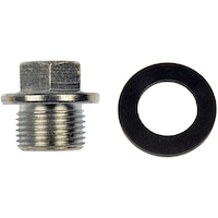 Dorman 090-040CD Steel Engine Oil Drain Plug with Gasket, M20-1.50, Head Size 17mm Composite_or_Mixed
