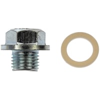 Dorman 090-075CD Steel Engine Oil Drain Plug with Gasket, M14-1.50, Head Size 17mm Composite_or_Mixed