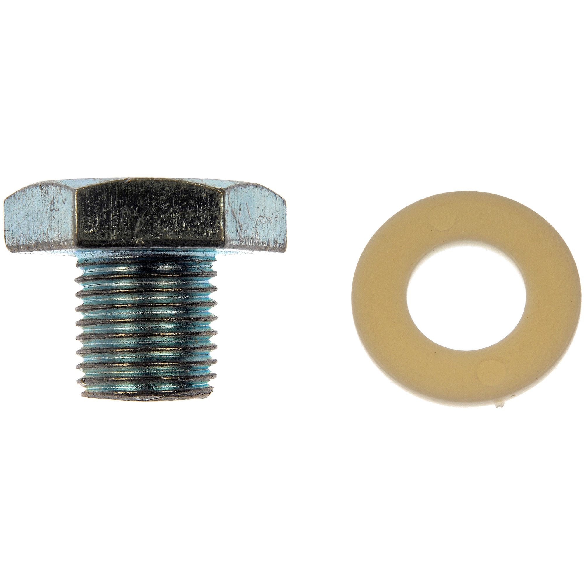 Dorman 090005CD Steel Engine Oil Drain Plug with Gasket, 1/220, Head