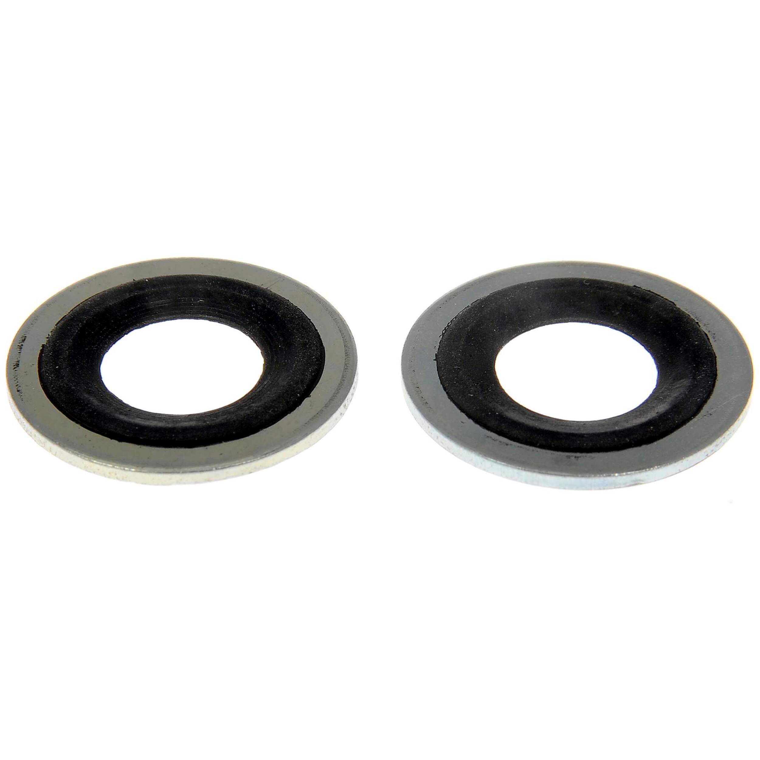 Dorman 097-021CD Rubber/Metal Universal Gasket, 1/2, M12, M12 SO, 2-pk Overhead_Plunge