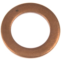 Dorman 097-827CD Copper Universal Gasket, 1/2 DO, M14, M14 SO, 3-pk Front_Flat
