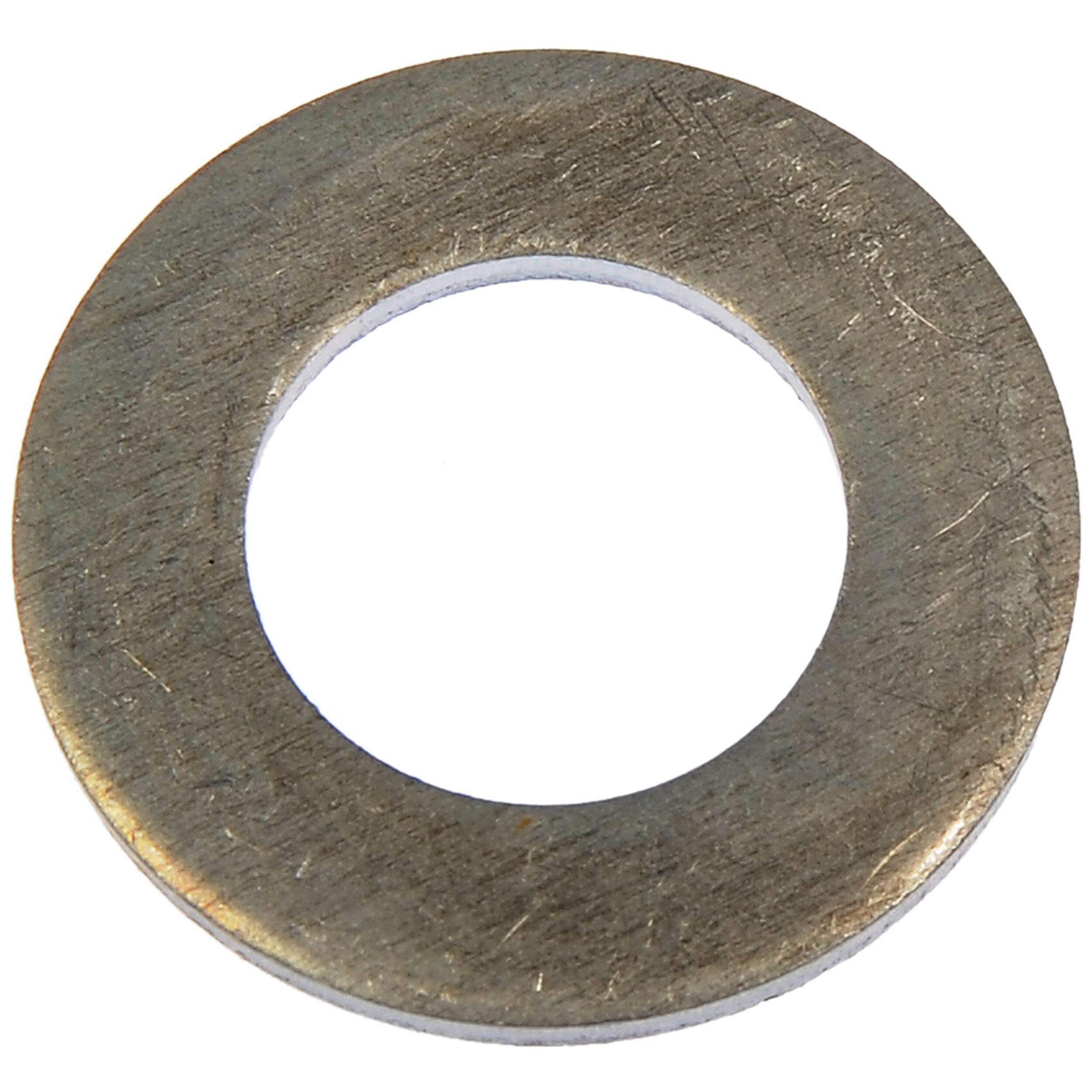 Dorman 097-143CD Aluminum Universal Oil Drain Plug Gasket, M12, 2-pk Front_Flat