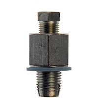 Dorman 090-086CD Steel Engine Oil Drain Plug with Gasket, M12-1.25 SO, Head Size 3/4-in Front_Flat