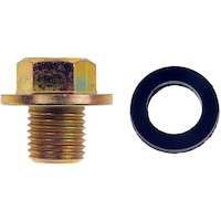 Dorman 090-038CD Steel Engine Oil Drain Plug with Gasket, M12-1.25, Head Size 14mm Composite_or_Mixed