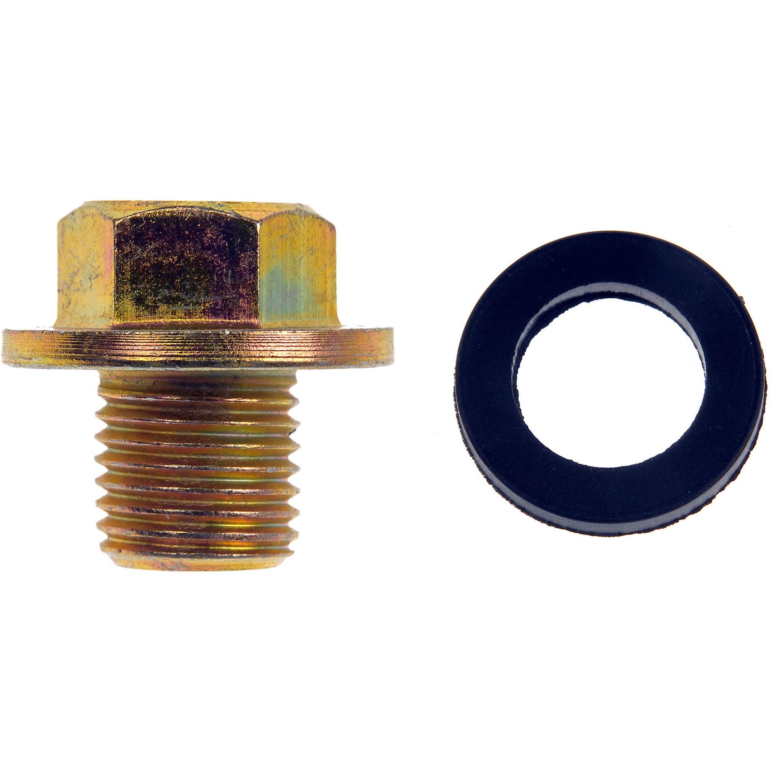 Dorman 090-038CD Steel Engine Oil Drain Plug with Gasket, M12-1.25, Head Size 14mm Composite_or_Mixed