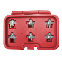 OEMTOOLS® Noid Light Set for Fuel Injector Testing, 6-pc, 77502