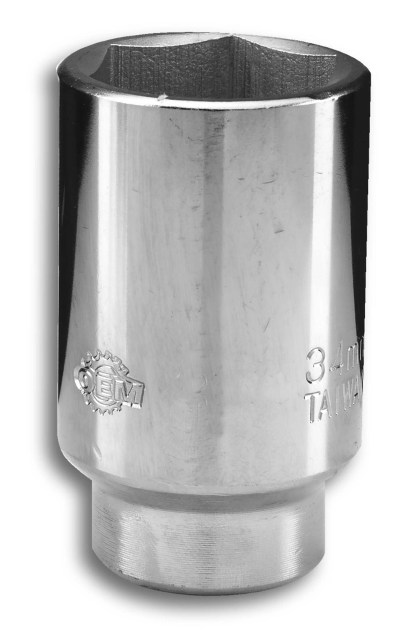OEMTOOLS® 1/2-in Drive Axle Nut Socket, 34-mm, 44205 Front_Elevated