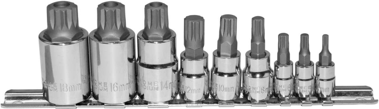 12 point triple square bit outlet set