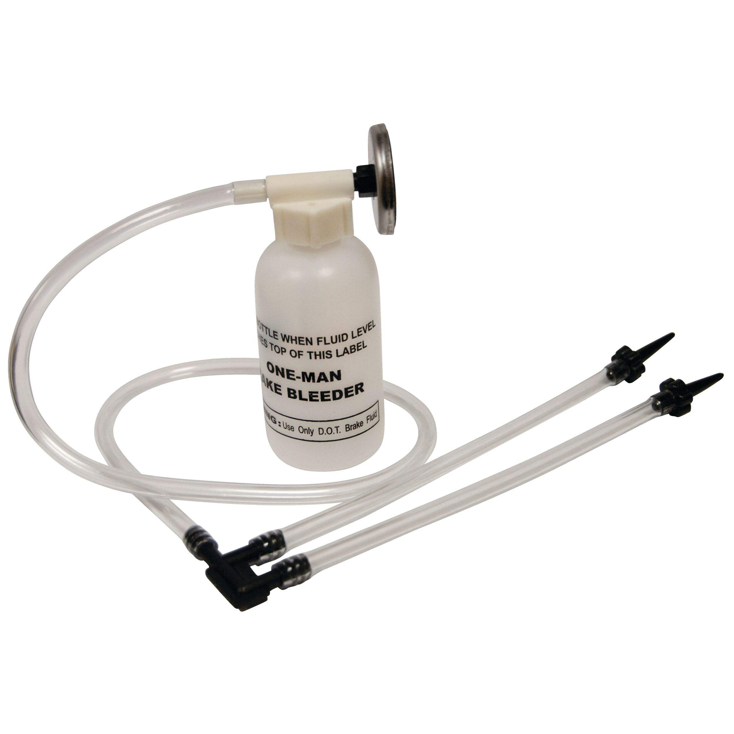 OEMTOOLS® Brake Bleeder Kit for use with calipers, wheel cylinders and