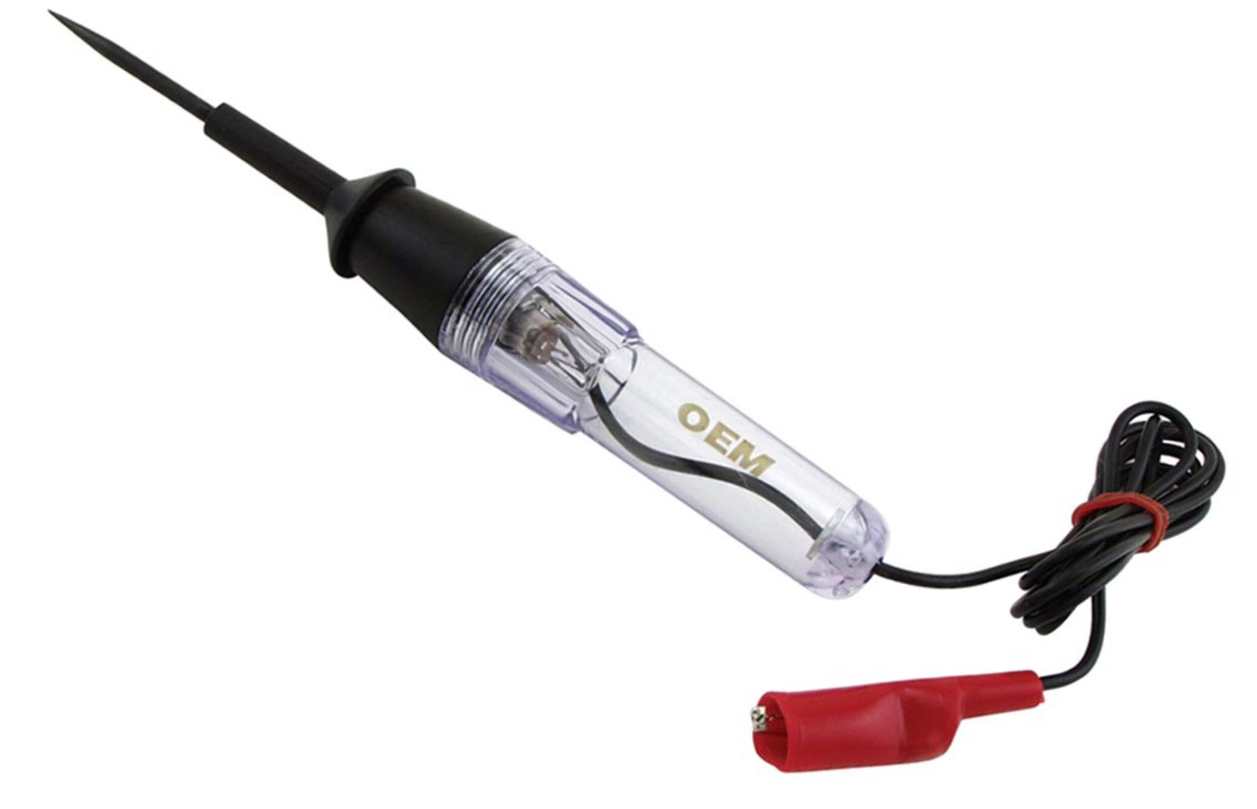 OEMTOOLS® 6-12 Volt Circuit Tester for Automotive & Home tasks, 44018 Back_Angled_Left