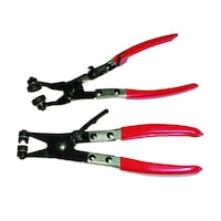 OEMTOOLS® Hose Clamp Plier Set with Flat Band & Angled Hose Clamp Pliers, 2-pc, 44198