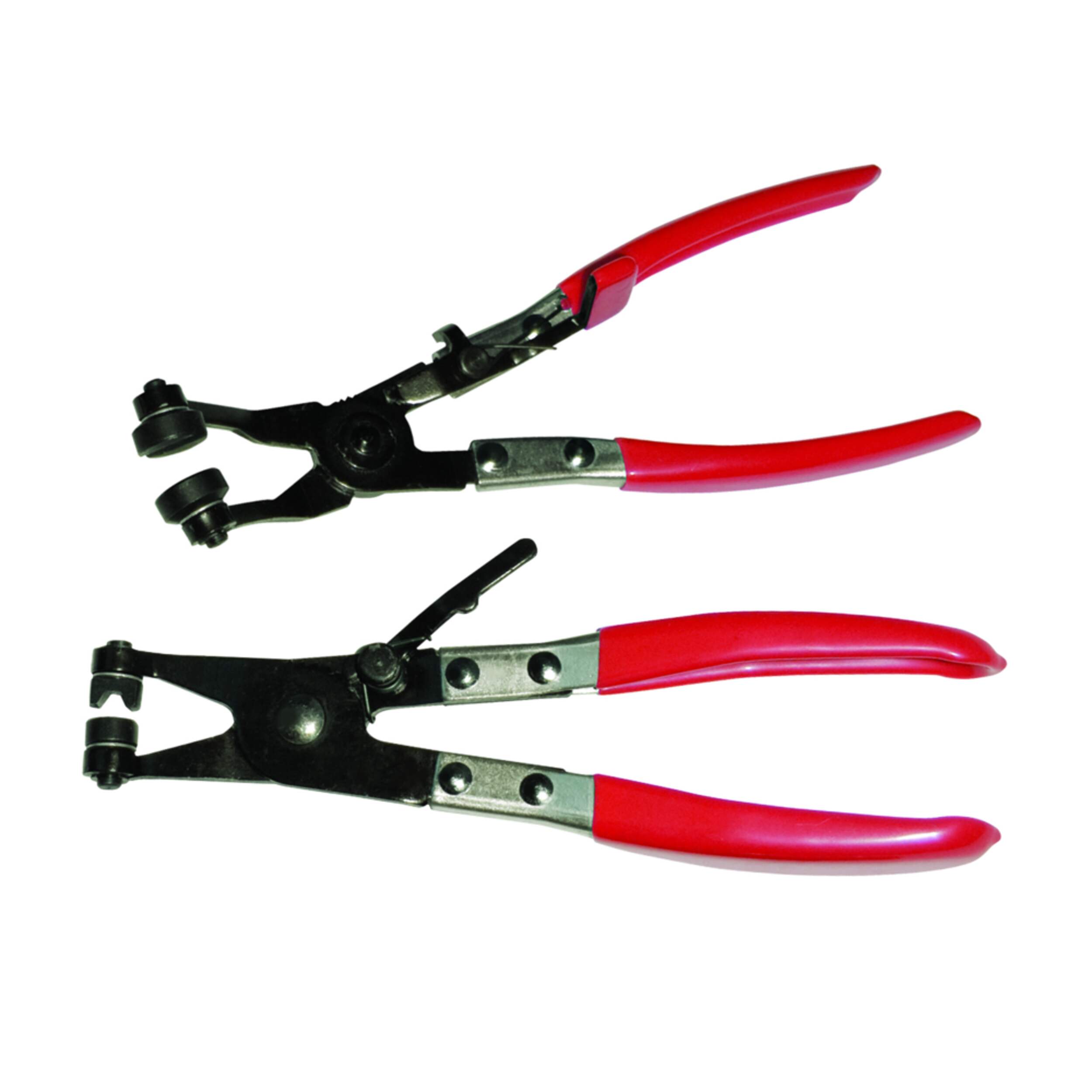 OEMTOOLS® Hose Clamp Plier Set with Flat Band & Angled Hose Clamp Pliers, 2-pc, 44198 Side_Left