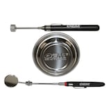 OEMTOOLS® Magnetic Tray & 3-lb Pick-Up Tool Set, 3-pc, 44294 Composite_or_Mixed