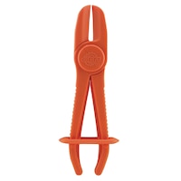 Collier de serrage pour conduite de carburant OEMTOOLS, moyen, 1/4 po/3/4 po, 44379 Front_Flat