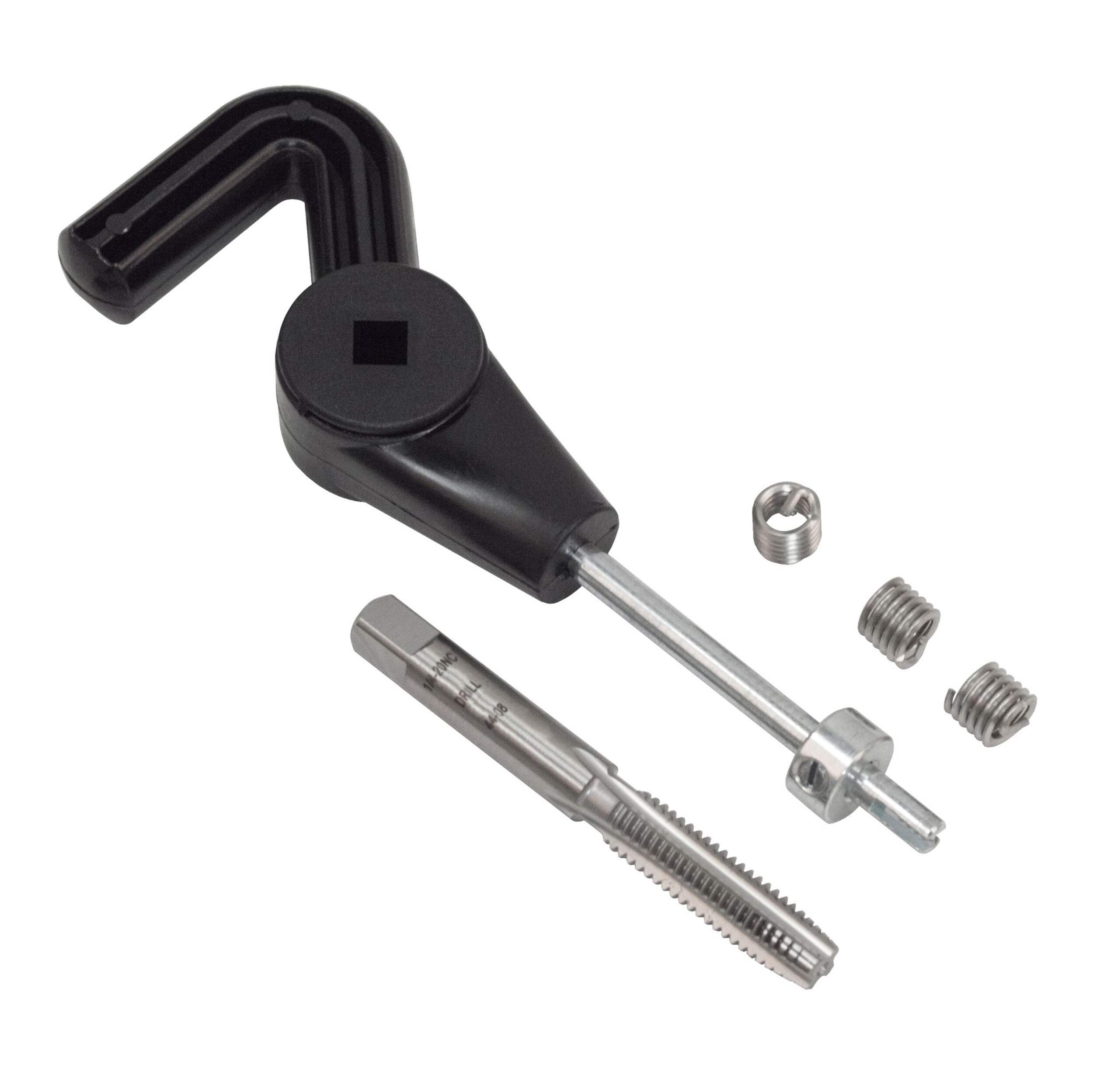 Écrous rapportés OEMTOOLS avec garnitures en acier inoxydable, UNC 1/4-20 po, 44602 Composite_or_Mixed