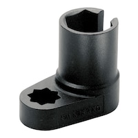 Clé à ergots pour sonde d'oxygène OEMTOOLS, 6 points, 7/8 po, 44249 Front_Angled_Left