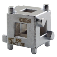 Piston de freins à disque arrière OEMTOOLS, 3/8 po, 44071 Front_Angled_Left