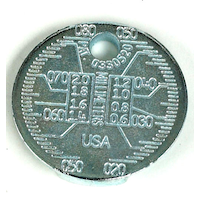 Jauge d'écartement de bougie Front_Flat