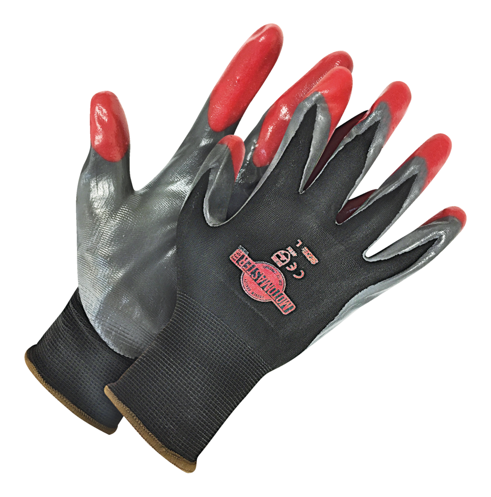 MotoMaster Knit Auto Work Gloves Nitrile Coated, Assorted Sizes