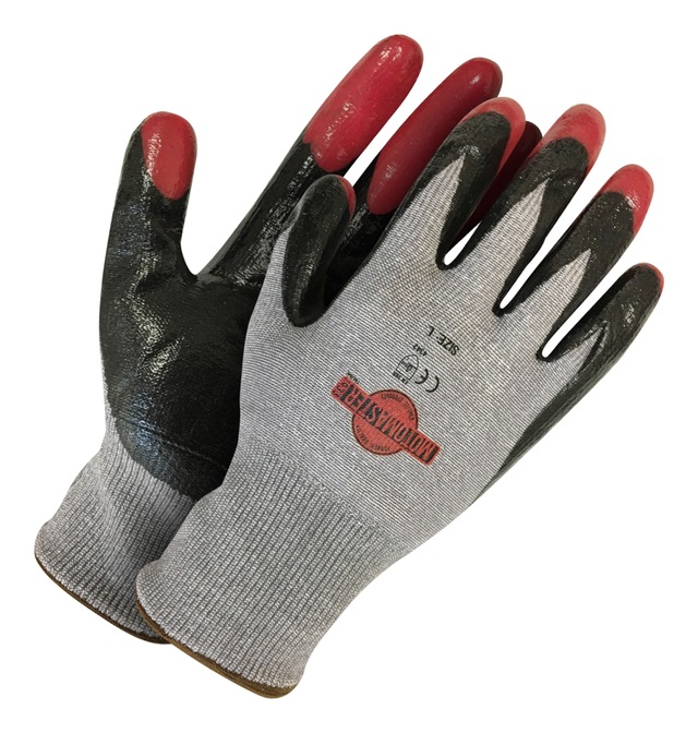 MotoMaster Cut Resistant Level 3 Glove Nitrile Coated, Polyethylene