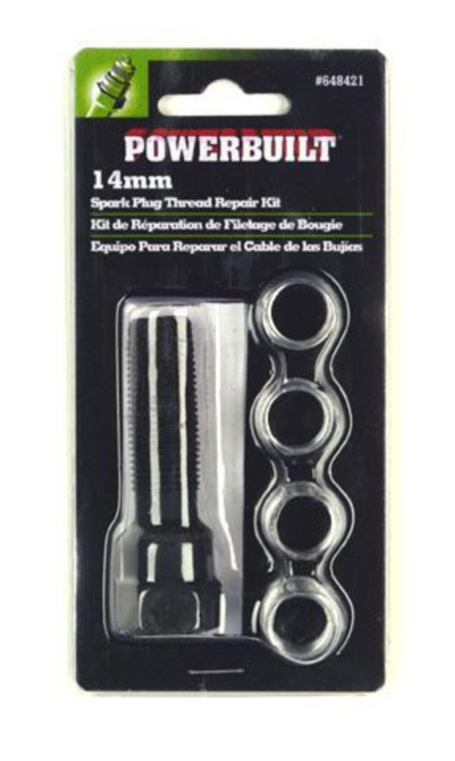 14mm Spark Plug Thread Repair Kit Front_Flat